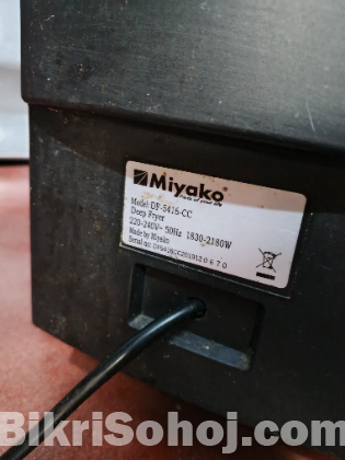 Miyako Electric Deep Fryer